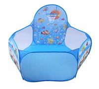 Pliable Baby Ball Pit Poor avec Basketball Hoop Enfants Jouet Tente Cartoon Playhouse Toddler Jeu Intérieur Extérieur (Monde océanique) Ocean Ball Inflatable Pool, Inflatable Bathtub