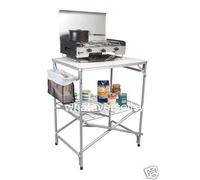 Pliable Camping Champ Cuisine Table Ressort Jardin Tente Auvent Kampa Majeur