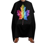 Pliable Cape de Coupe de Cheveux, Le Canada quitte la communauté LGBTQ+ fièrement, Tablier de Coiffure Portable Cape de Cheveux pour Femmes Couper Salon