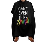 Pliable Cape de Coupe, Je ne peux même pas penser clairement LGBT, Capes de Salon de Coiffure Réglable Cape de Coupe de Cheveux pour Salon Hommes Couper