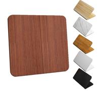 Pliable Dessus De Table Carré Bois Plateau De Table À Manger De Remplacemen | 60 70 90 100cm Grand Mobile Plateau De Table De Mahjong Basse(Teak,100cm(39"))