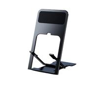 pliable ergonomique pour tous les appareils, conception portable de 4 à 13 pouces avec base antidérapante pour les appels vidéo, de téléphone portable pour films