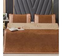 Pliable Matelas Tapis De Couchage Bambou Lit-mat, Natté En Bambou Rafraîchissante, Nattes De Couchage D'été, Rafraîchissant Et Résistant À L'usure Pour Dortoir Scolaire À Domicile(C,60*120cm/24*47in)