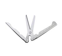 Pliable, outil de coupe portable 2 en 1, outil multifonction léger, avec règle intégrée, coupe pour voyage, randonnée, jardinage, randonnée, activités A