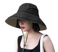 Pliable Packable Ajustable Sun Bucket UV Wide Brim Summer Hat Women Beach Safari Randonnée Voyage 2026