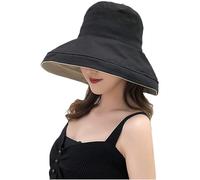 Pliable Packable Ajustable Sun Bucket Uv Wide Brim Summer Hat Women Beach Safari Randonnée Voyage Bonnie