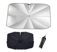 Pliable Pare-Soleil Parapluie Voiture Pare Soleil Voiture Pare Brise Avant Pare-Soleil Voiture Pare-Brise Intérieur pour Voiture, SUV, Camion, Poids Lourd (140 X 79cm)