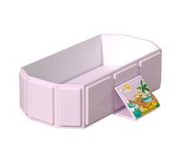 pliable pour - de douche pour tout-petits, bassin inclinable portable, tambour pliable léger et antidérapant pour bébé, tambour de lavage longue durée pour salle de bain, m
