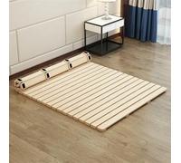 Pliable Rouleau De Type Cadre De Lit En Bois À Lames, Planche Dure De Squelette Pliable, Matelas De Plancher Pour Les Chambres À Coucher, Les Chambres D'hôtes Ou Les Dortoirs (74,8 * 23,6 Pouces)