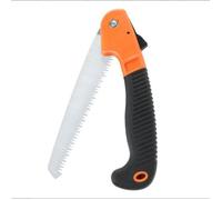 Pliable Scie à Main, Scie d'élagage Camping/avec Robuste 18 cm Professional Scie Pliante (Orange)