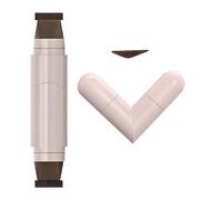 Pliable Tournable Eyeliner Stamp Set - Eyeliner Imperméable, Crayon Gel Double Extrémité, Oeil Gauche/Droit Marqué, Imperméable Et À L'épreuve Des Taches De Longue Durée (#2, 1PCS)