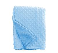 Pliage automne hiver patron filles avec couverture en pointillé bébé Esi propre solide(Bleu)