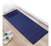 Pliant lit d'appoint lit d'invité futon Pouf 72x195cm Pliable Portable de Voyage et Matelas de Sol avec Sac de Transport pour Maison, Camping(15mm)