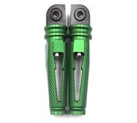 Pliant Repose-Pieds Pour SUZUKI Pour GSXR600 Pour GSXR750 Pour GSXR1000 Pour GSXR1300 Pour GSR600 Pour GSR750 Pour GSXS1000 Repose-pieds Arrière Pédale Moto(White)