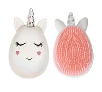 PLIC BEAUTY - Brosse à Cheveux Licorne - Démêle en Douceur - Tous les Types de Cheveux - Facile à Utiliser et Idéale pour les Enfants - Couleur rOSE