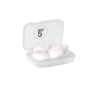 PLIC - Bouchons d’Oreilles en Cire Naturelle SNR 28 dB - 2 Paires Réutilisables - Protection Auditive Confortable et Hypoallergénique - Idéal Sommeil, Voyage, Concentration