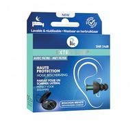 PLIC Bouchons d’Oreilles Filtrants Sommeil - Réduction du Bruit 24dB - Confort Nuit Entière - Réutilisables - Anti Ronflement & Voyage - Extra Sleep