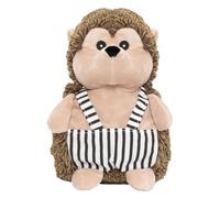 PLIC - Bouillotte Doudou 2 En 1 - Peluche Hérisson Ultra Douce Bébé & Enfant - Action Chaud Et Froid 2h - Bouillotte Sèche Micro-Ondes - Perles De Silicone - Déhoussable & Lavable