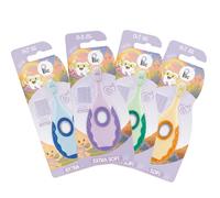 PLIC - Brosse à Dents Bébé 0-2 Ans - Apprentissage Doux de l’Hygiène Bucco-Dentaire - Poils Extra-Souples - Manche Ergonomique & Anneau de Dentition Couleur Aléatoire