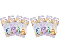 PLIC - Brosse à Dents Bébé 0-2 Ans - Apprentissage Doux de l’Hygiène Bucco-Dentaire - Poils Extra-Souples - Manche Ergonomique & Anneau de Dentition Couleur Aléatoire (Lot de 2)