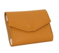 Plic Care Pilulier Hebdomadaire simili cuir marron