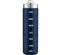 Plic Care Pilulier Metal Bleu Marine 1 Unité