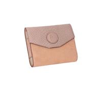 Plic Care - Pilulier Semainier Français 7 Jours - 4 Compartiments Quotidiens (Matin, Midi, Soir, Nuit) - Cases Spacieuses - Idéal Voyage & Domicile - Pochette Elegrande velours et effet Croco Rose