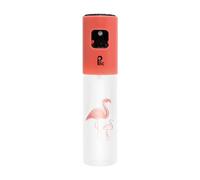 PLIC - Flacon Vaporisateur100ml - Pulvérisateur Rechargeable - Diffusion Fine et Douce - Format Pratique pour Voyage (Avion) - Multi-usages - Transparent & Rose