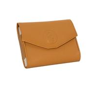 Plic Pilulier Hebdomadaire Cuir Marron 7 boitiers indépendants
