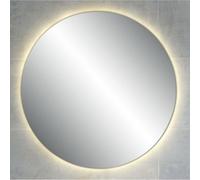 Plieger Ambi Round miroir - rond Ø 60 cm - LED indirecte tout autour - Argent PL0800319