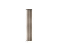 Plieger Antika Retto radiateur design vertical raccordement central 1800x295mm 994W pierre de sable 7253224