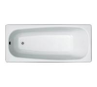 Plieger, Brussel, bad, plaque acier rectangulaire 170x75cm blanc 0341525