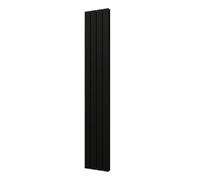 Plieger Cavallino Retto radiateur design vertical double raccordement central 1800x298mm 817W noir 7253031
