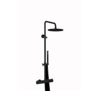 Plieger Roma système de douche thermostatique noir mat ID800 MAT BLACK