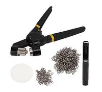 Pliers Punching Machine with Non Slip Handle, Lightweight and Easy to Carry, Flexible Use for Clothing, Bags, Cardboard, DIY Installation