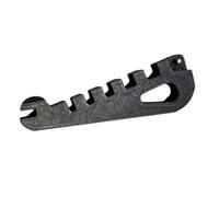 Plieur de jambe de lunettes en acide polylactique pour un ajustement précis de la monture, durabilité améliorée, outil de monture de lunettes, branches courbées, bras lâches, plieur de fixation, trou