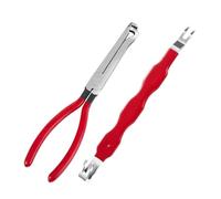 Plieurs de connecteur électrique, en métal, 23 x 10 x 2 cm, durable, déconnexion de fil, outil de retrait de connecteur, pôles de réparation de voiture, anneau de retenue robuste, outil de matériel