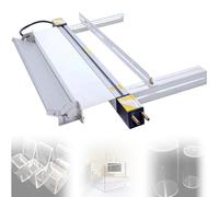 Plieuse à Chaud En Plastique Acrylique 30CM/60CM/125CM Avec RéGlage De L'Angle Du Support Plieuse En PVC Pour La Fabrication De Panneaux En Feuille De Plastique,125CM