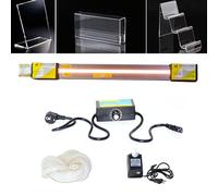 Plieuse à Chaud En Plastique Acrylique 30CM/60CM/125CM De L'Angle Du Support Plieuse En PVC Pour La Fabrication De Panneaux En Feuille De Plastique,Sans support,600 mm / 23.6 in