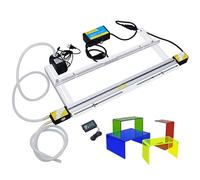 Plieuse à chaud pour acrylique avec support, cintreuse légère pour plastique acrylique PVC avec caisson lumineux chauffant pour la fabrication de panneaux décoratifs, épaisseur 1 à 6 mm,125cm/49in