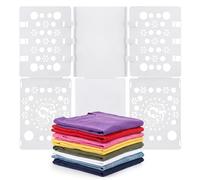 Plieuse à Linge Adulte et Enfant, Planche à Plier le Linge Rapide et Uniforme, Accessoire de Rangement Buanderie Idéal pour T-shirts, Chemises et Pulls, Blanc