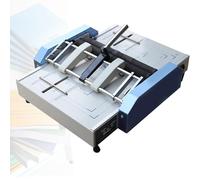 Plieuse automatique pour livrets, classeur de papier A3 avec fonction d'agrafage, pour écoles, bureaux, imprimeries et usines