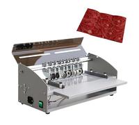 Plieuse de papier électrique, machine à rainurer et découper le papier automatique de 460 mm, espacement réglable, positionnement bidirectionnel, machine à plier le papier pour cartes