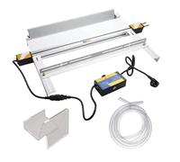 Plieuse de Plastique Acrylique Cintreuse acrylique chauffante en bande plastique 30 cm/60 cm/125 cm, outil de chauffage manuel portable pour épaisseurs 1 à 6 mm, pour, PVC, PC, ABS