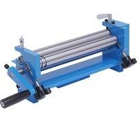 plieuse de tôle à 3 rouleaux, Design ergonomique, Diamètre minimal des rouleaux 1,26 pouces, Lumière bleue