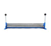 Plieuse de tôle, construction en fonte, angle de pliage de 0° à 90°, longueur de 460mm/760mm, 760mmen allemandTout en conservant la structure et la signification d'origine pour les locuteurs natifs Ta