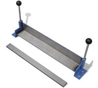 Plieuse de tôle manuelle 450 mm en fonte avec revêtement en poudre pour pliage métal acier cuivre aluminium atelier garage chantier