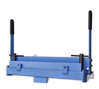 Plieuse de tôle manuelle en fonte 450 mm capacité 1,2 mm pliage métal acier aluminium cuivre pour atelier garage chantier chauffage plomberie