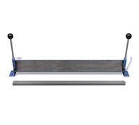 Plieuse de tôle manuelle en fonte 760 mm avec levier, outil de pliage acier, cuivre et aluminium pour atelier, garage et chantier, pliage métal précis jusqu’à 90 degrés