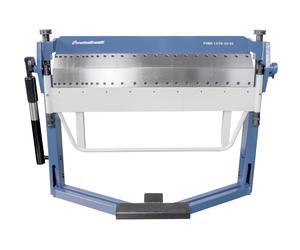Plieuse de tôle manuelle et à pied largeur du travail 1270 mm 0-135° épaisseurs jusque 2 mm segments en haut et bas Metallkraft FSBM1270-20 HS2